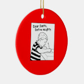 Liebe Sankt. Definieren Sie freches Keramikornament (Rechts)