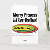 Liebe Sankt… Feiertagskarte (Rückseite)