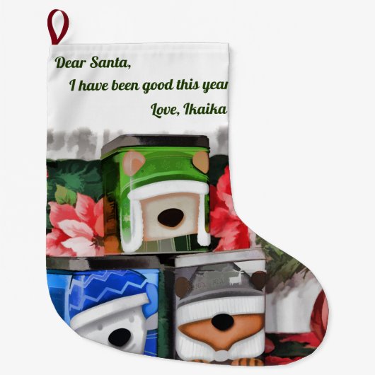 Liebe Sankt Großer Weihnachtsstrumpf (Vorderseite)