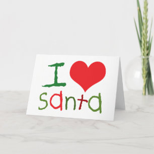 Liebe-Sankt-Gruß-Karten der Kindi Feiertagskarte