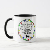 Liebe Sankt seidiges Terrier Tasse (Links)