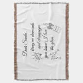 Liebe-Santa-Champagner- und Diamant-Linienkunst-De Decke (Vorderseite Vertikal)