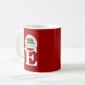 LIEBE Santa Cruz 11oz Tasse (Vorderseite Links)