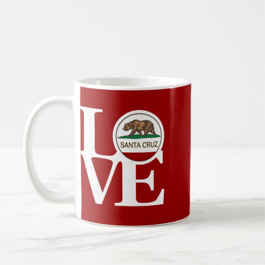 LIEBE Santa Cruz 11oz Tasse (Links)