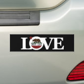 LIEBE Santa Cruz Autoaufkleber (Auf Auto)