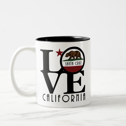 LIEBE Santa Cruz Kaffee Tasse 11oz (Links)