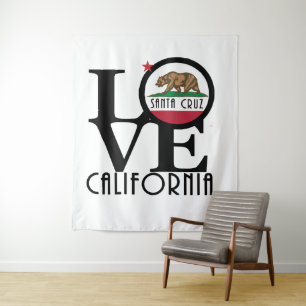 LIEBE Santa Cruz Tapest Wandteppich