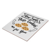 Liebe Santa Diese Cookies sind für Sie Word Art Fliese (Seite)