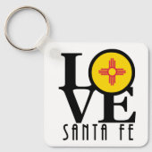 LIEBE Santa Fe New Mexico Schlüsselanhänger (Vorderseite)
