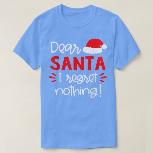 Liebe Santa Funny Matching Familie Weihnachten Paj T-Shirt (Design vorne)