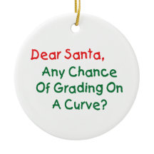 Liebe Santa Grade auf einer Kurve? Weihnachtsbrief