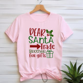 Liebe santa Handelsbruder für Geschenke T - Shirt