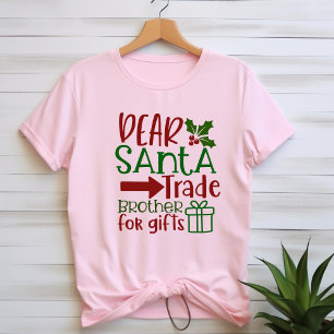 Liebe santa Handelsbruder für Geschenke T - Shirt