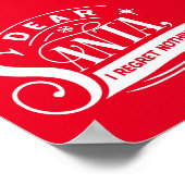 Liebe Santa I Bedret Nichts Funny Weihnachtsangebo Poster (Ecke)