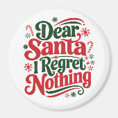 Liebe Santa I Bedret Nothing Magnet (Vorne)