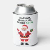 Liebe Santa I kann erklären, aber erste Matcha Xma Dosenkühler (Kanne Vorderseite)