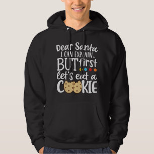 Liebe Santa I kann Weihnachten Niedlich erklären Hoodie