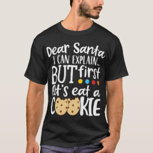 Liebe Santa I kann Weihnachten Niedlich erklären T-Shirt