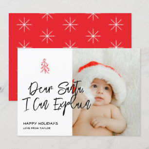 Liebe Santa I kann Weihnachten Personalisiert erkl