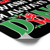 Liebe Santa, ich war immer im Ballett C Poster (Ecke)