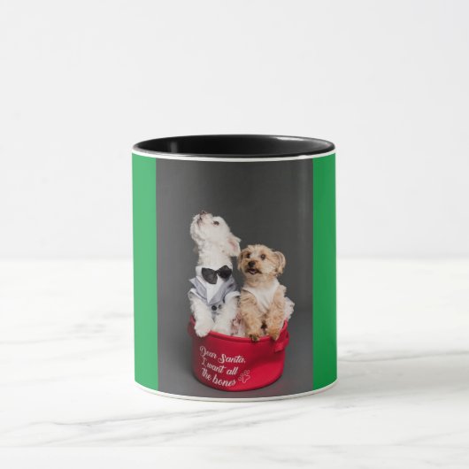 LIEBE SANTA, ICH WOLLTE ALLE KNOCHEN TASSE (Zentrum)