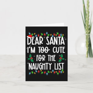 Liebe Santa Im zu Niedlich für die schändliche Lis Karte