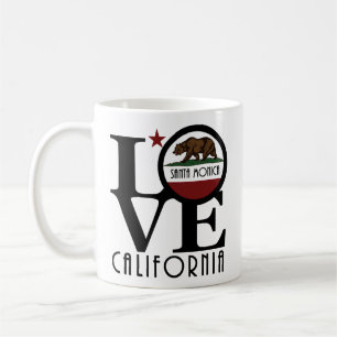 LIEBE Santa Monica Kalifornien11oz Kaffeetasse