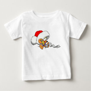 Liebe Santa Mouse & Wish List Baby T-shirt