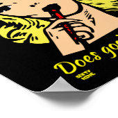 LIEBE SANTA.. ZÄHLT GOODISH ? lustige Weihnachten Poster (Ecke)