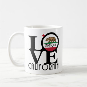 LIEBE Saratoga Kalifornien 11oz Kaffeetasse