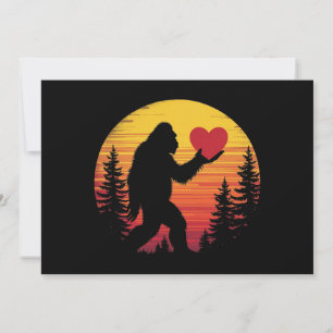 Liebe Sasquatch Sunset Einladung