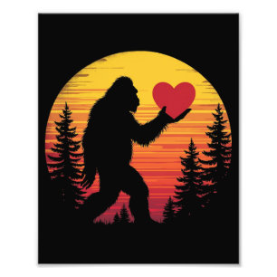 Liebe Sasquatch Sunset Fotodruck