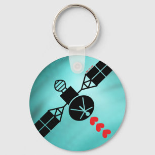 Liebe-Satelitte Schlüsselanhänger