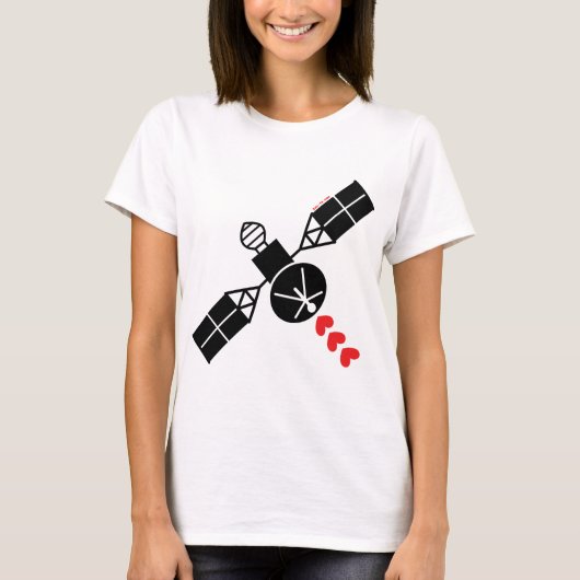 Liebe-Satelitte T-Shirt (Vorderseite)
