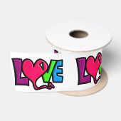 Liebe Satinband (Spule)
