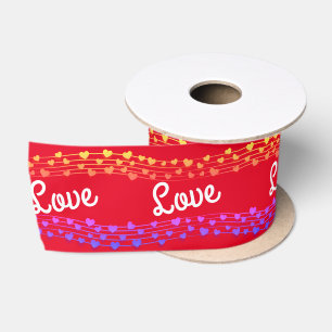 Liebe satinband