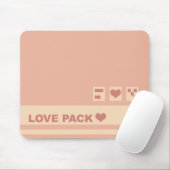 Liebe-Satz-Kasten Mousepad (Mit Mouse)