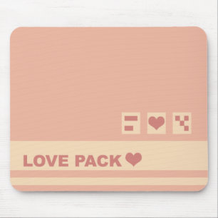 Liebe-Satz-Kasten Mousepad