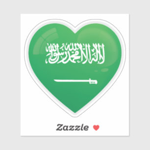 Liebe Saudi-Arabien Aufkleber