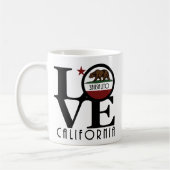 LIEBE Sausalito CA Kaffeetasse (Links)