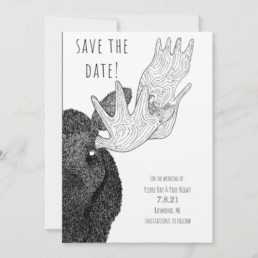 LIEBE - SAVE THE DATE (Vorderseite)