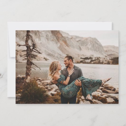 Liebe Save The Date (Rückseite)