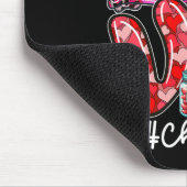 Liebe Schach-Ausrüstung Spieler-Team Valentinstag  Mousepad (Ecke)