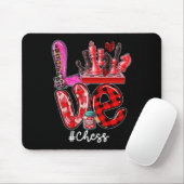Liebe Schach-Ausrüstung Spieler-Team Valentinstag  Mousepad (Mit Mouse)