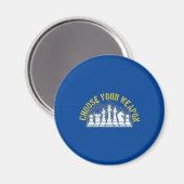 Liebe Schach Wählen Sie Ihr Waffengeschenk Idee Sc Magnet (Vorderseite/Rückseite)