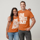 LIEBE SCHAFFEN GENIESSEN T-Shirt (Unisex)
