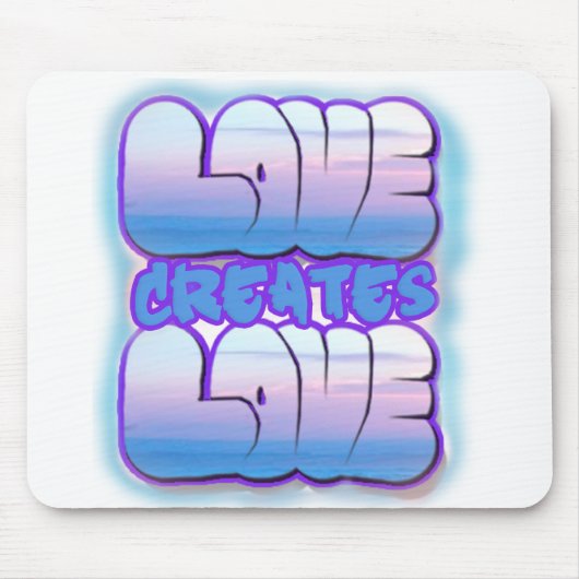 Liebe schafft niedliches mousepad Geschenk der (Vorne)