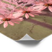 Liebe scheitert nie ConeFlower Collage Poster (Ecke)