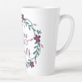 Liebe scheitert nie Latte-Mug Milchtasse (Rechts)