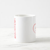 Liebe scheitert nie Personalisiert Kaffeetasse (Mittel)
